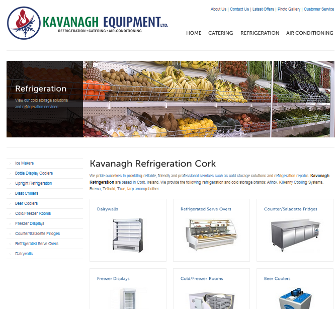 Kavanagh Equipment product page