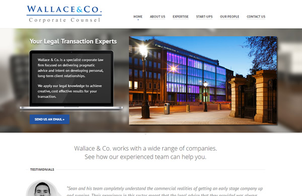 Wallace and Co. website